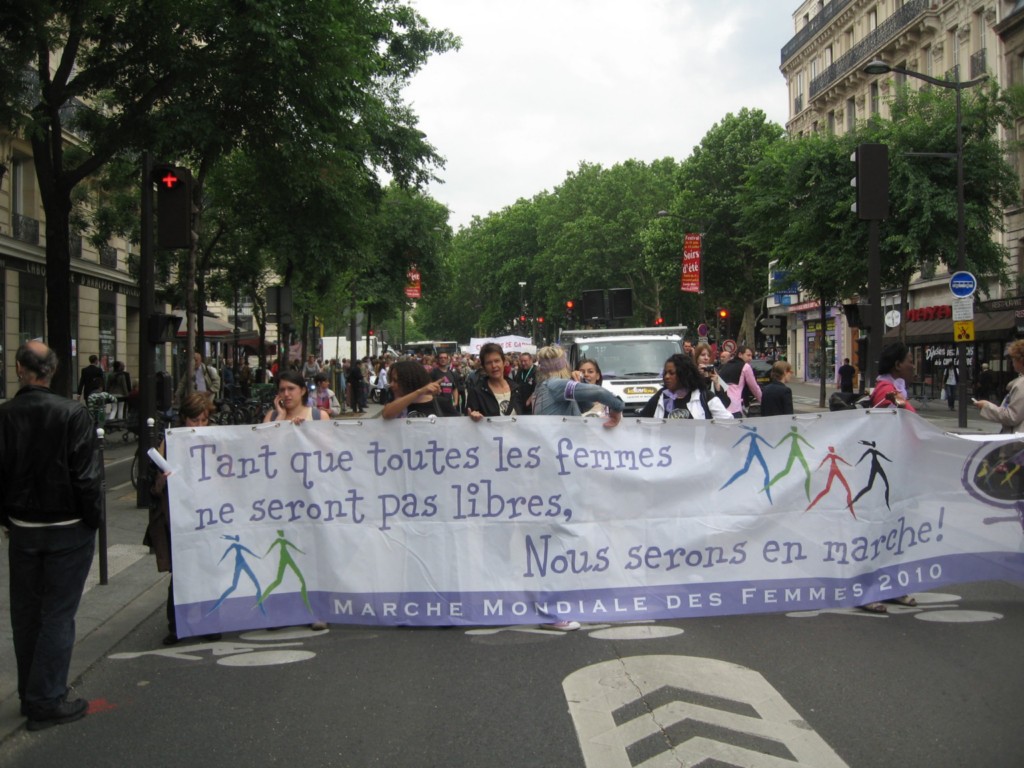 Marche Mondiale Femmes 12 juin 2010