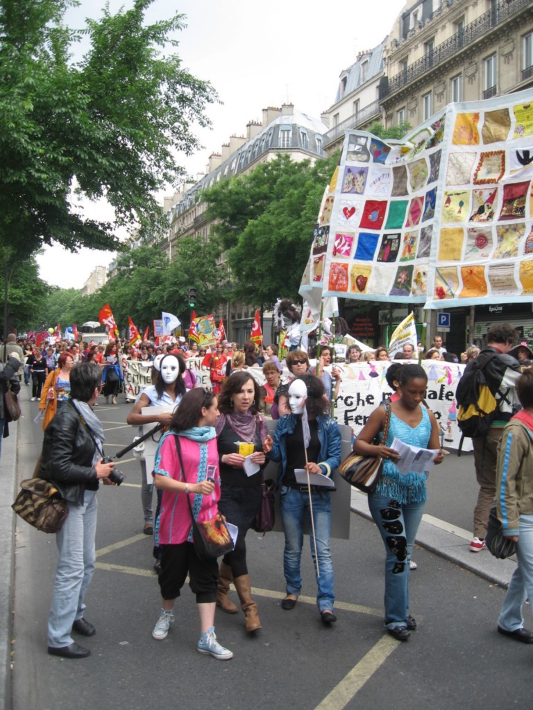 Patchwork Marche Mondiale Femmes 12 juin 2010 Paris