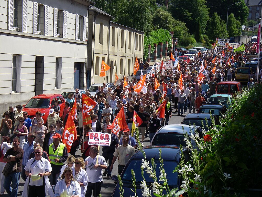 Lisieux Manif Retraite 24/06/10