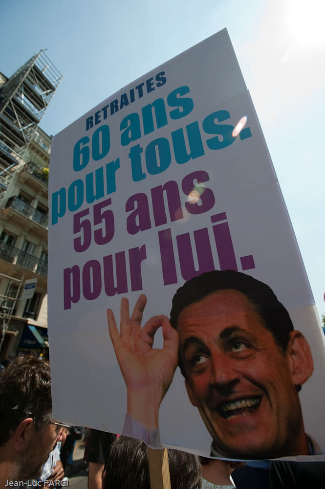 Slogan contre Réforme des Retraites