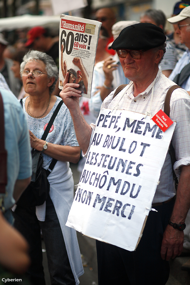 Manif retraites 24/06/2010