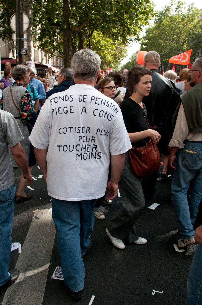 Paris-Manif du 7 septembre  2010