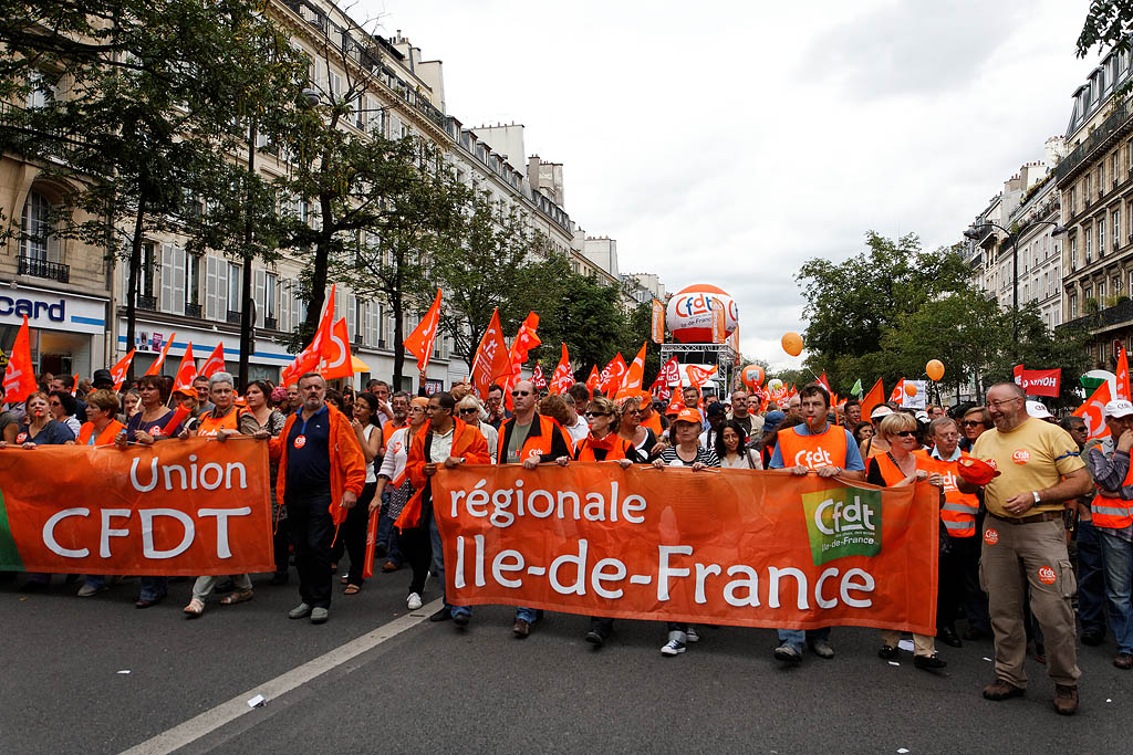 Manifestation retraite 7 septembre 2010 Paris