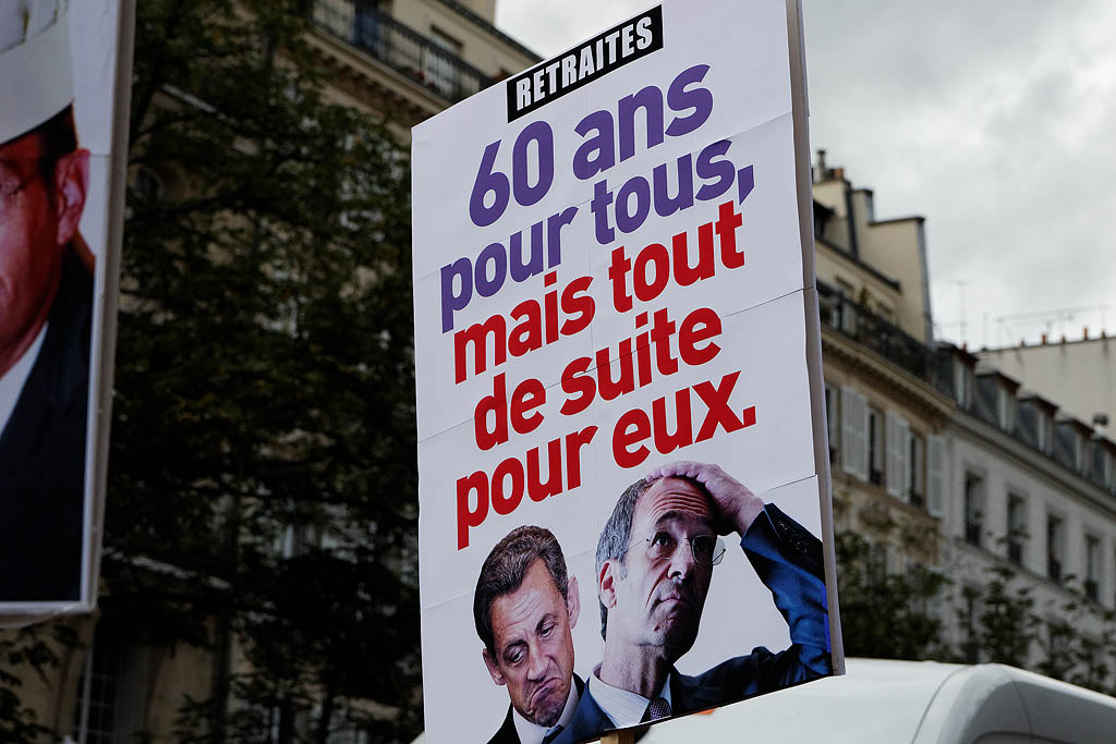 Manifestation retraite 7 septembre 2010 Paris