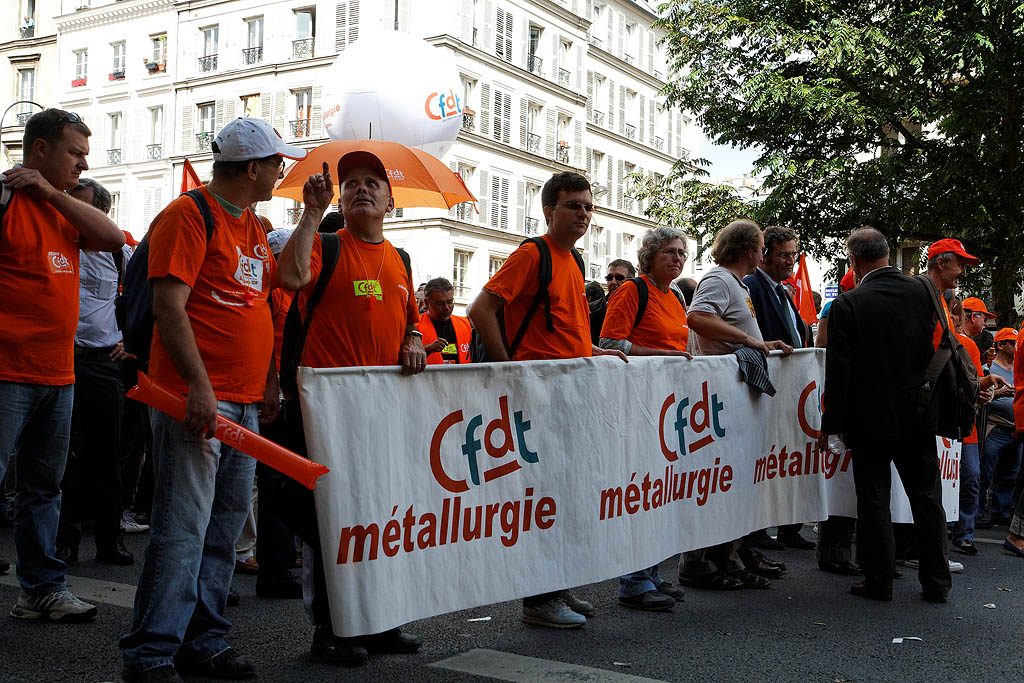 Manifestation retraite 7 septembre 2010 Paris