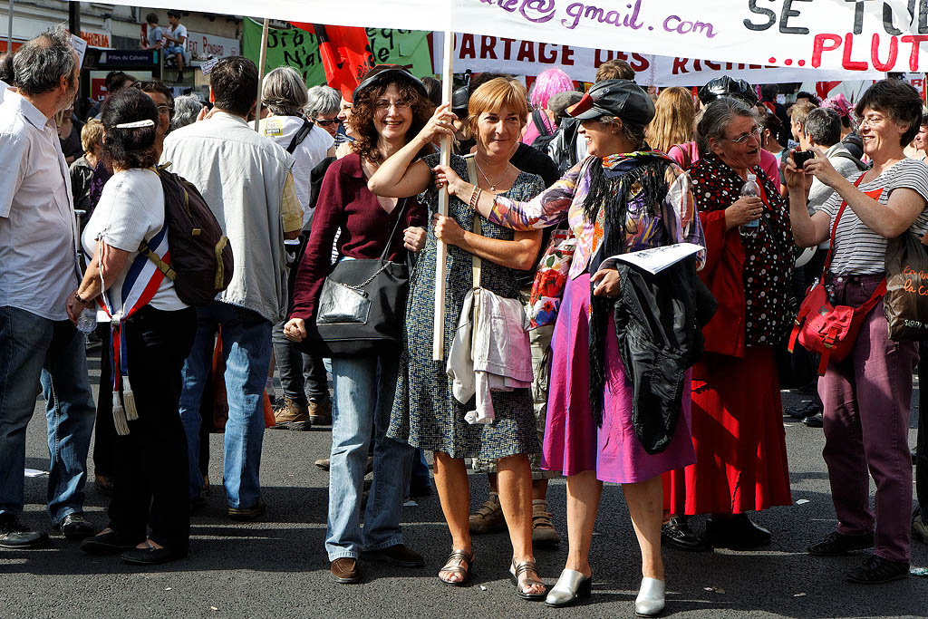 Manifestation retraite 7 septembre 2010 Paris