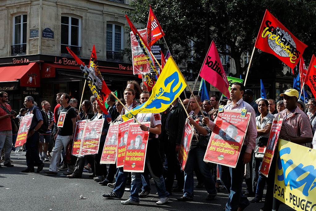 Manifestation retraite 7 septembre 2010 Paris