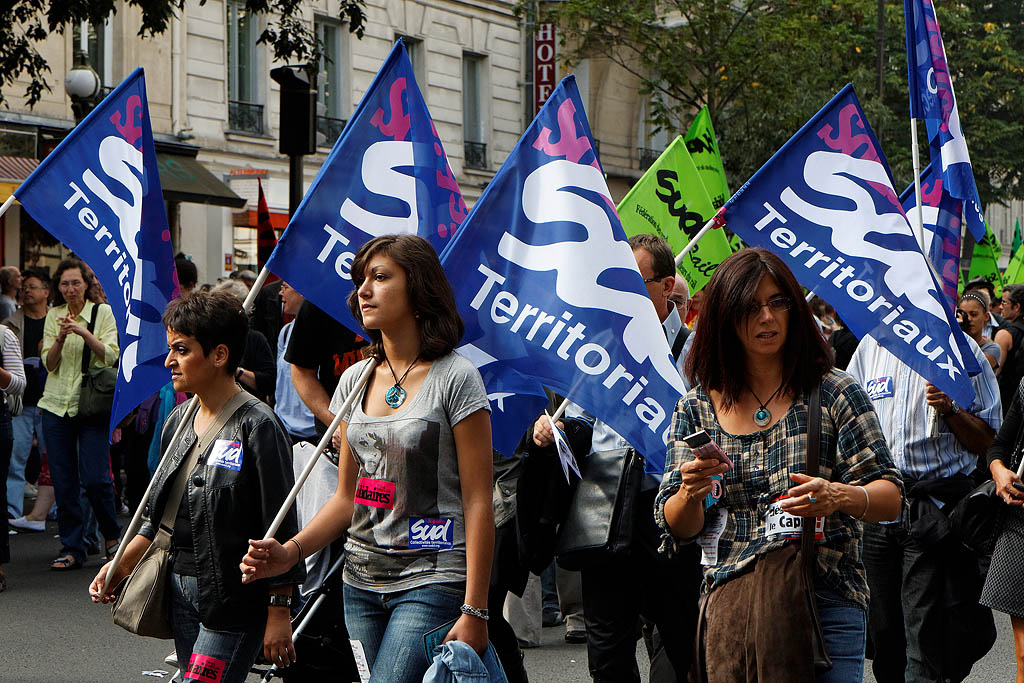 Manifestation retraite 7 septembre 2010 Paris