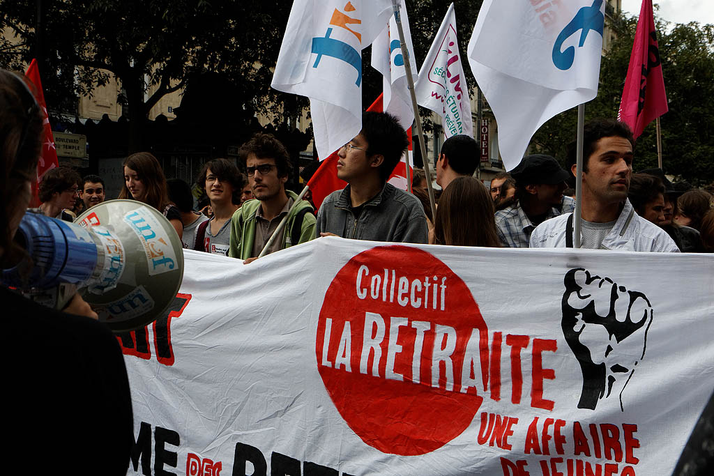 Manifestation retraite 7 septembre 2010 Paris