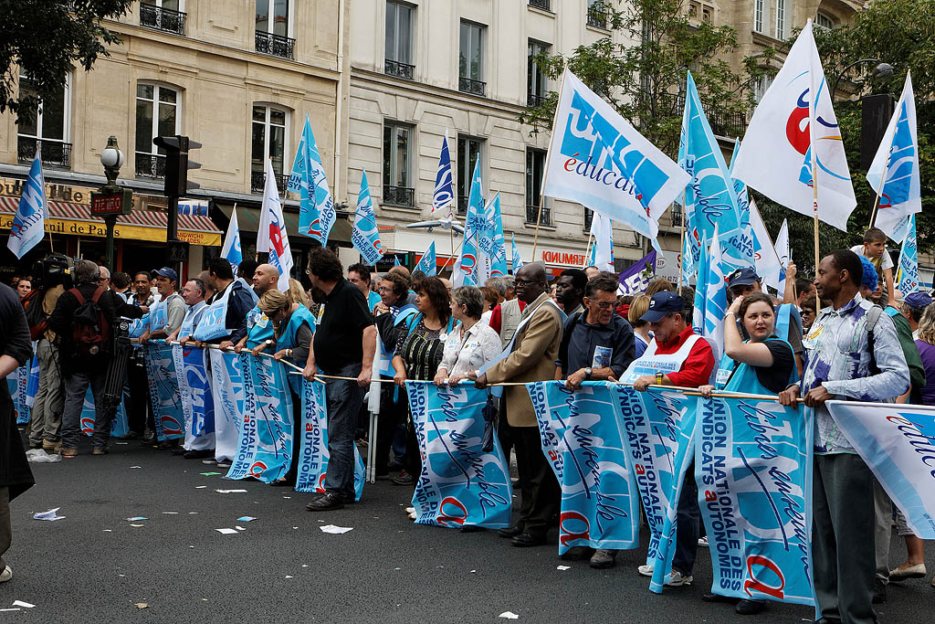 Manifestation retraite 7 septembre 2010 Paris