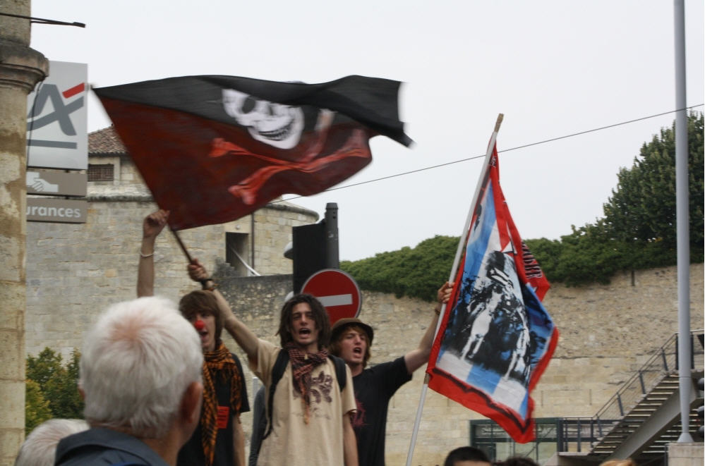 Manifestations pour les retraites 23 septembre 2010 Bordeaux