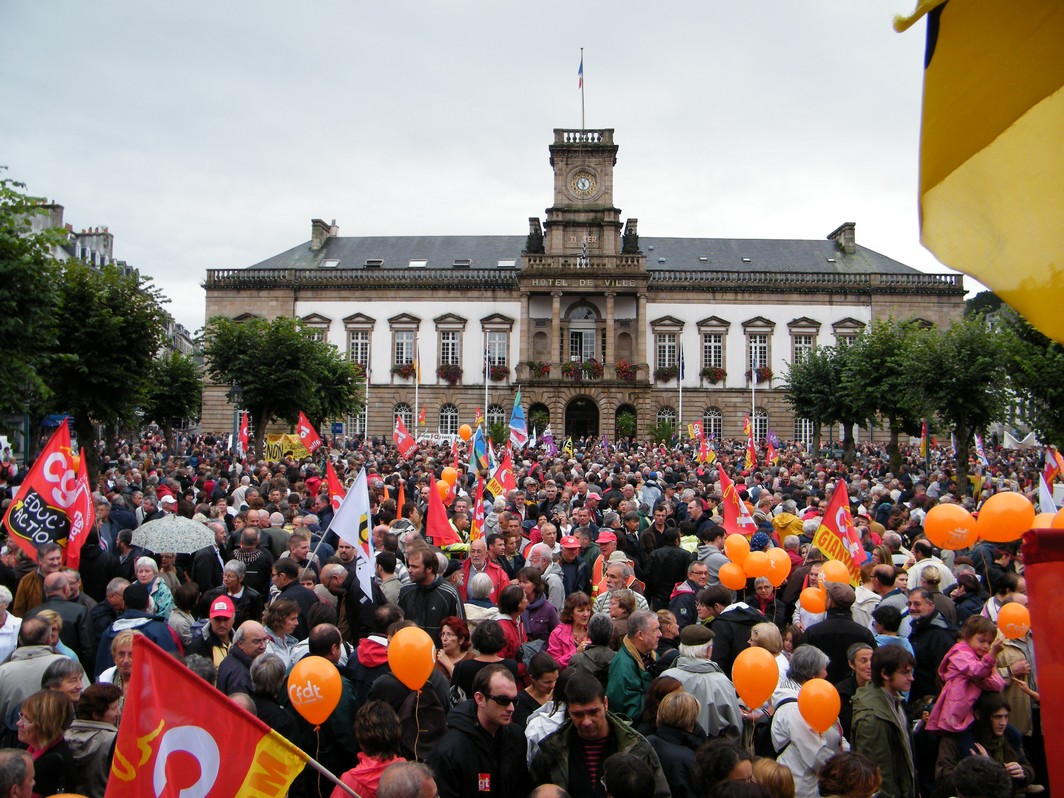 Manifestation Morlaix 23.09.10