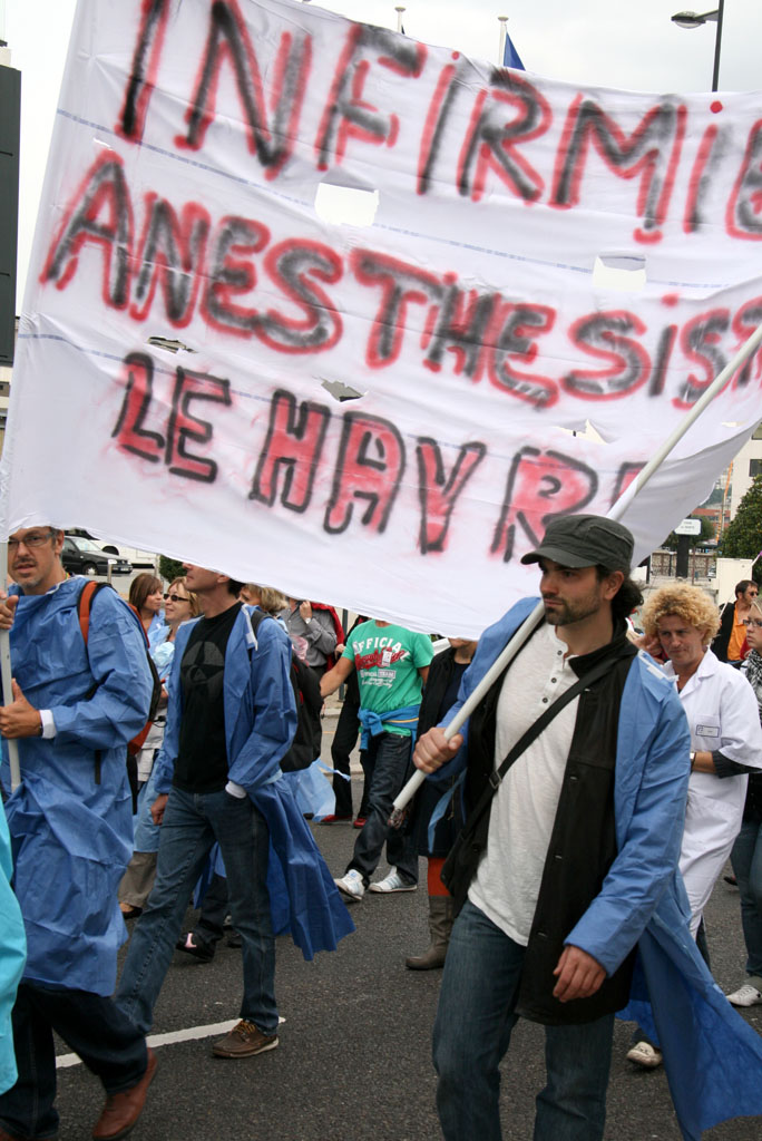 Manif au Havre