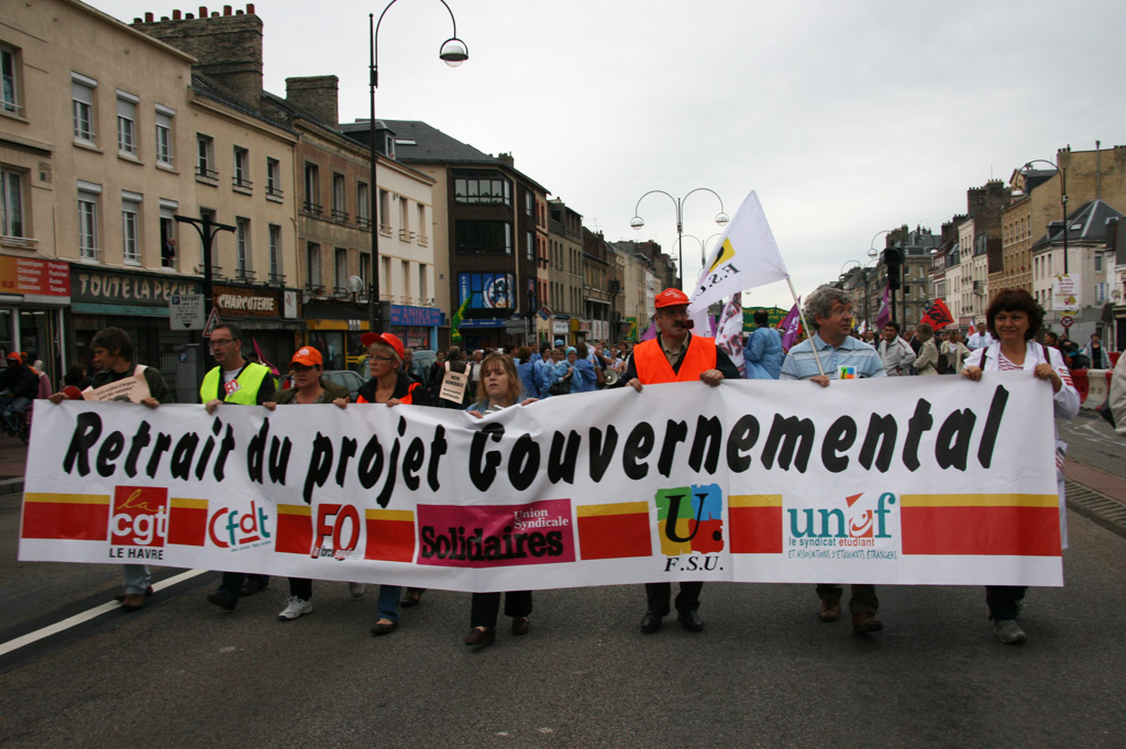 Manif du Havre