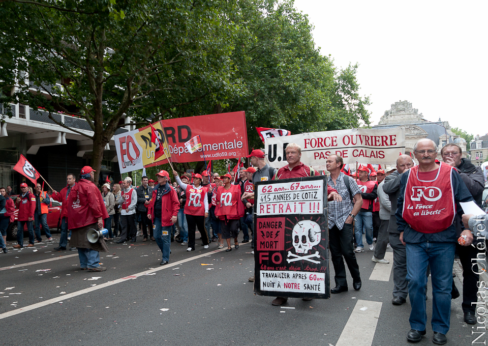 Manifestation de Lille 23 septembre 2010