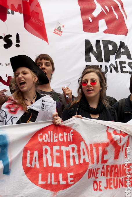 Manifestation de Lille 23 septembre 2010