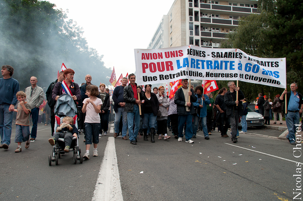 Manifestation de Lille 23 septembre 2010