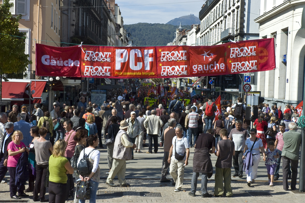 Manifestations du 23 septembre 2010 à Clermont-Fd