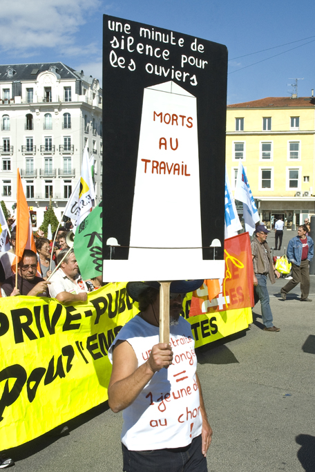 Manifestations du 23 septembre 2010 à Clermont-Fd