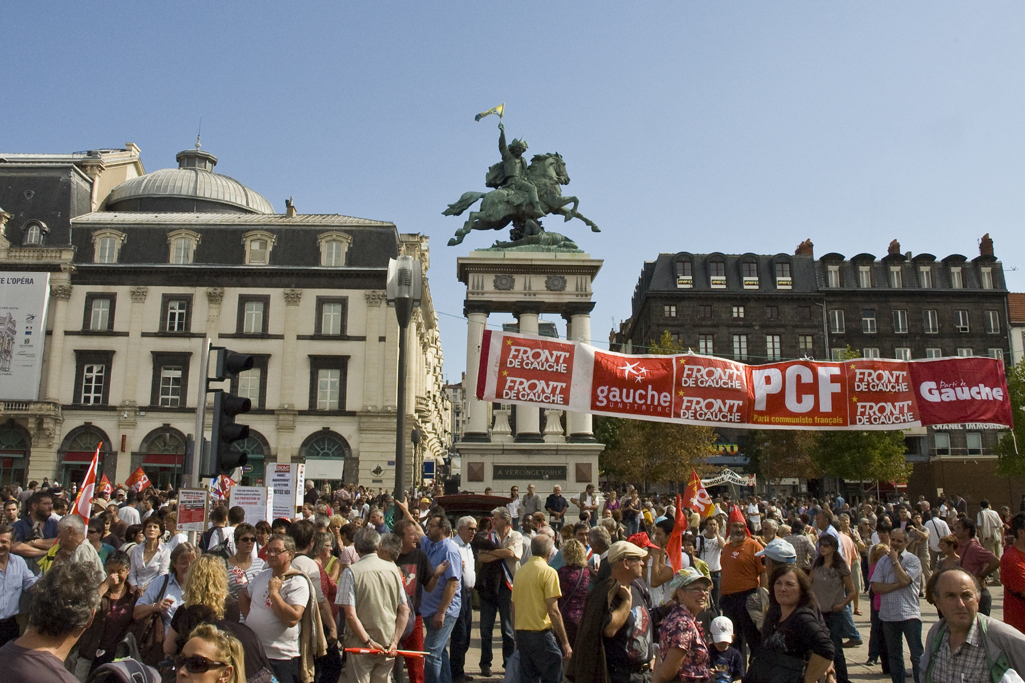 Manifestations du 23 septembre 2010 à Clermont-Fd