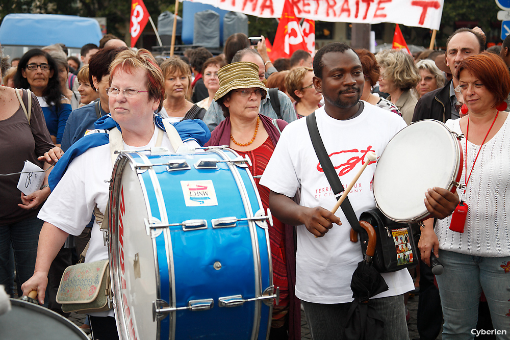 Manif du 23/09/2010 contre la réforme des retraites à Paris