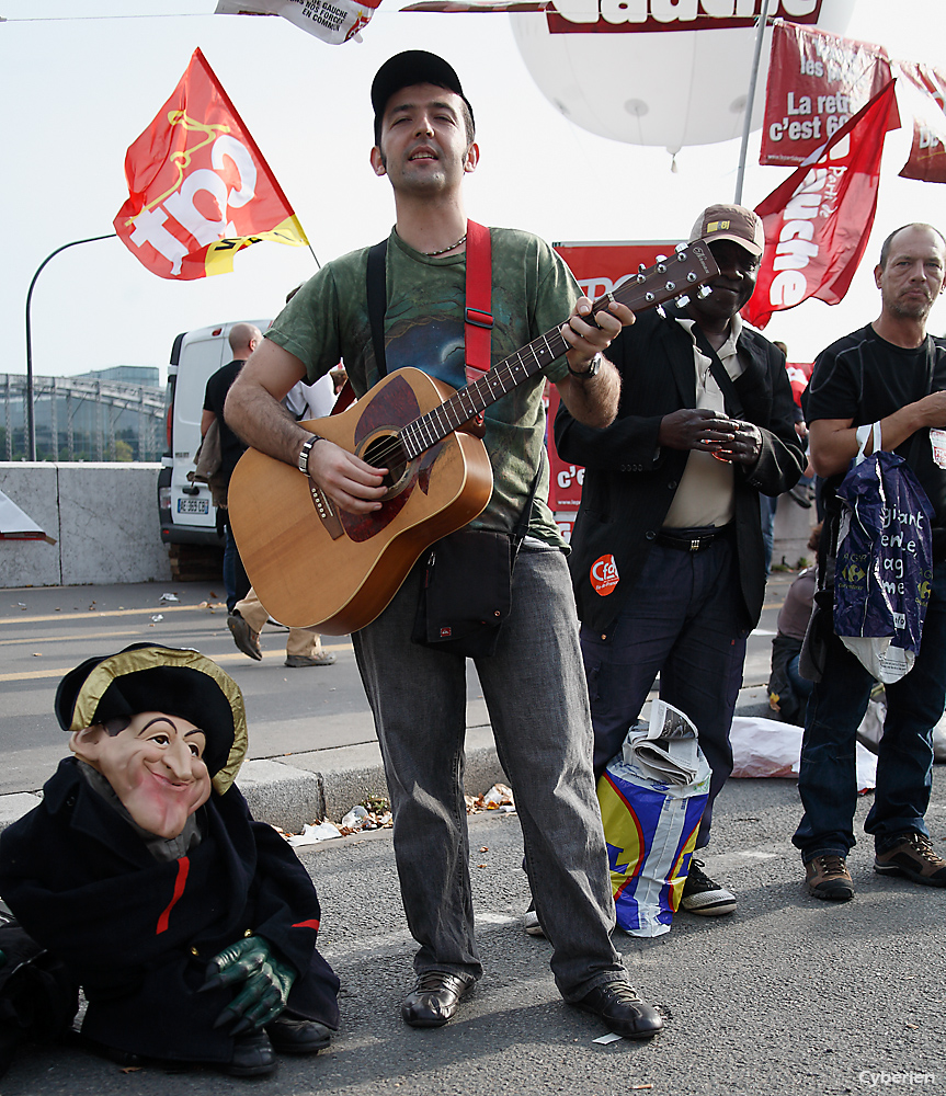 Manif du 23/09/2010 contre la réforme des retraites à Paris