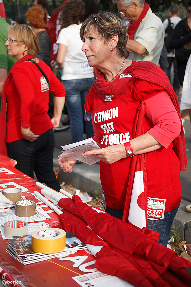 Manif du 23/09/2010 contre la réforme des retraites à Paris