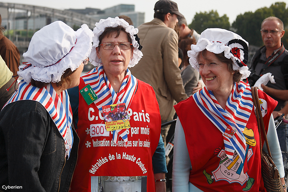 Manif du 23/09/2010 contre la réforme des retraites à Paris