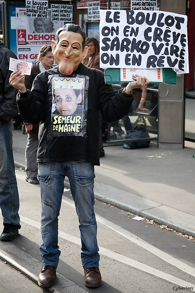 Manif du 23/09/2010 contre la réforme des retraites à Paris