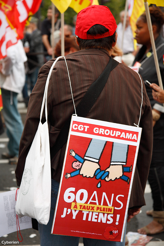 Manif du 23/09/2010 contre la réforme des retraites à Paris