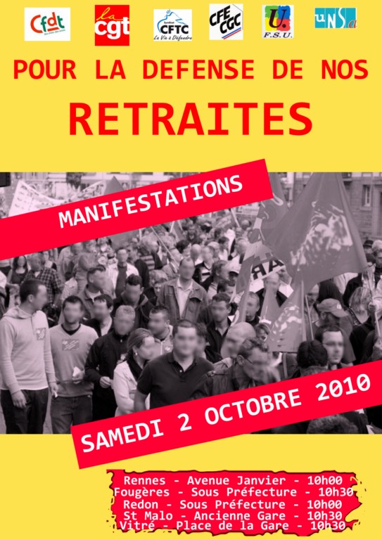 3600 manifestants à Saint-Malo