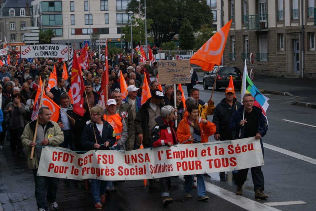 3600 manifestants à Saint-Malo