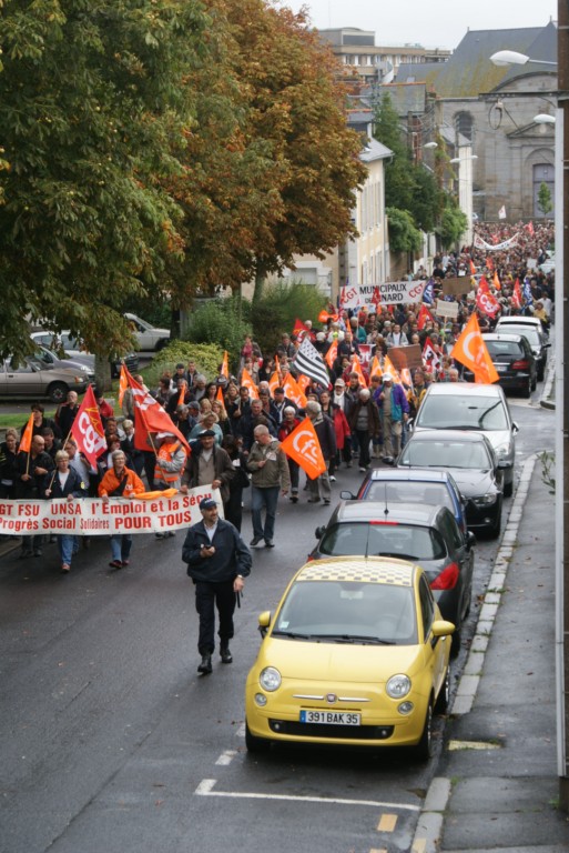 3600 manifestants à Saint-Malo