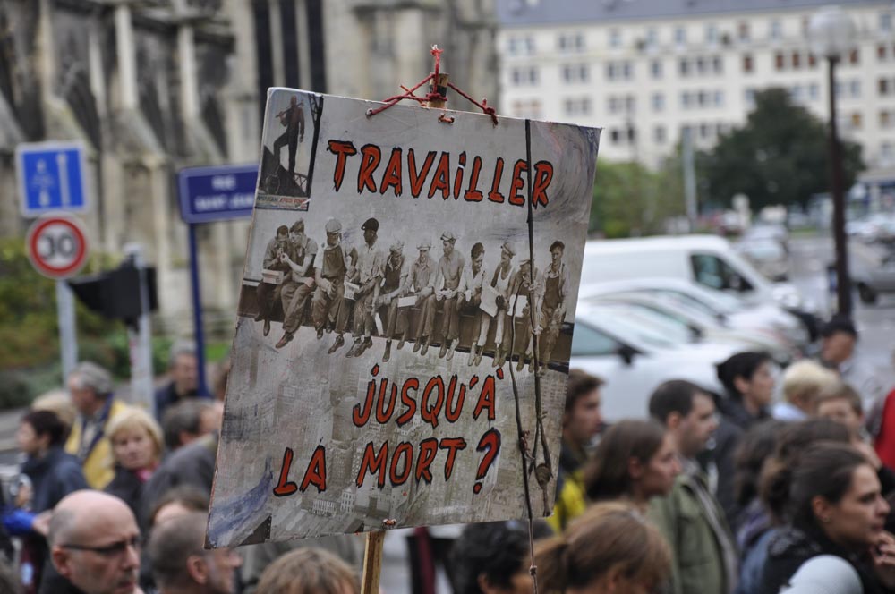 Caen, travailler jusqu'à la mort ?