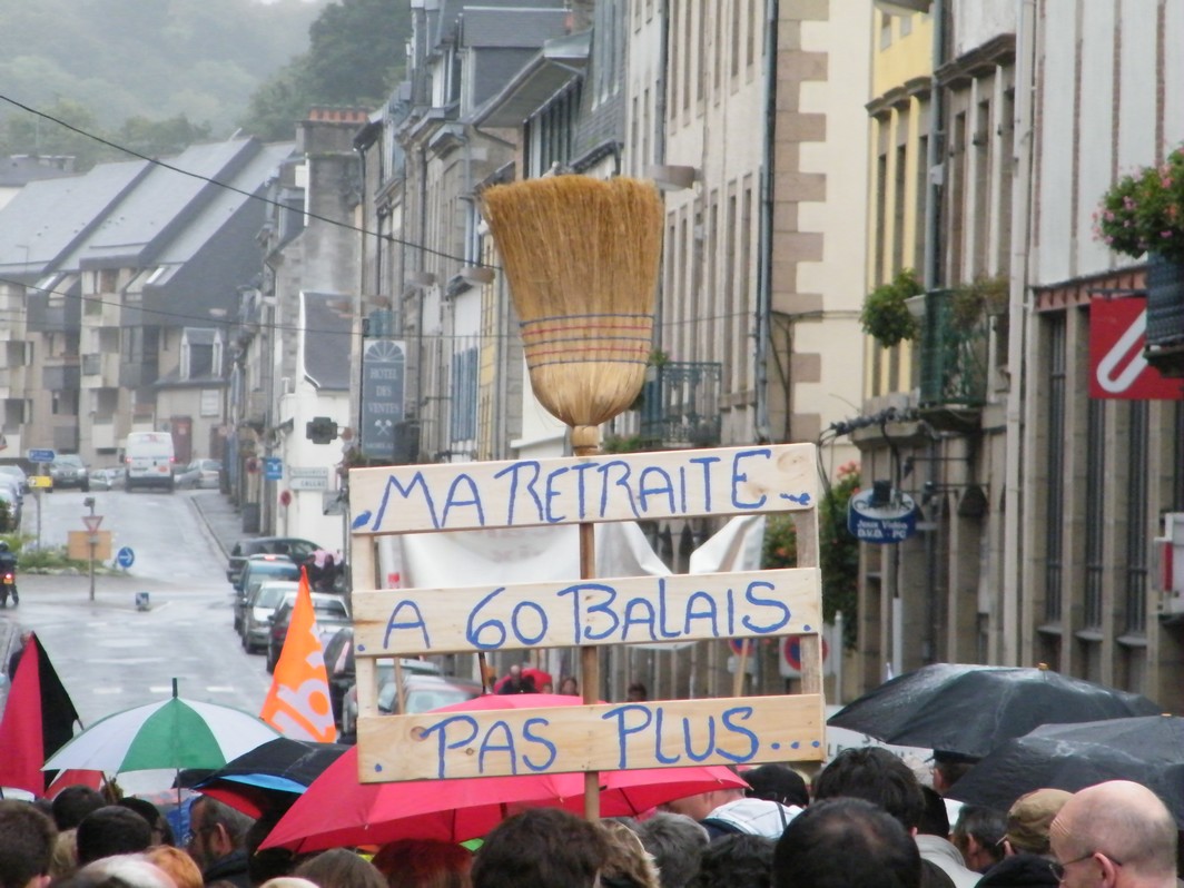 Manifestation Morlaix 02.10.10