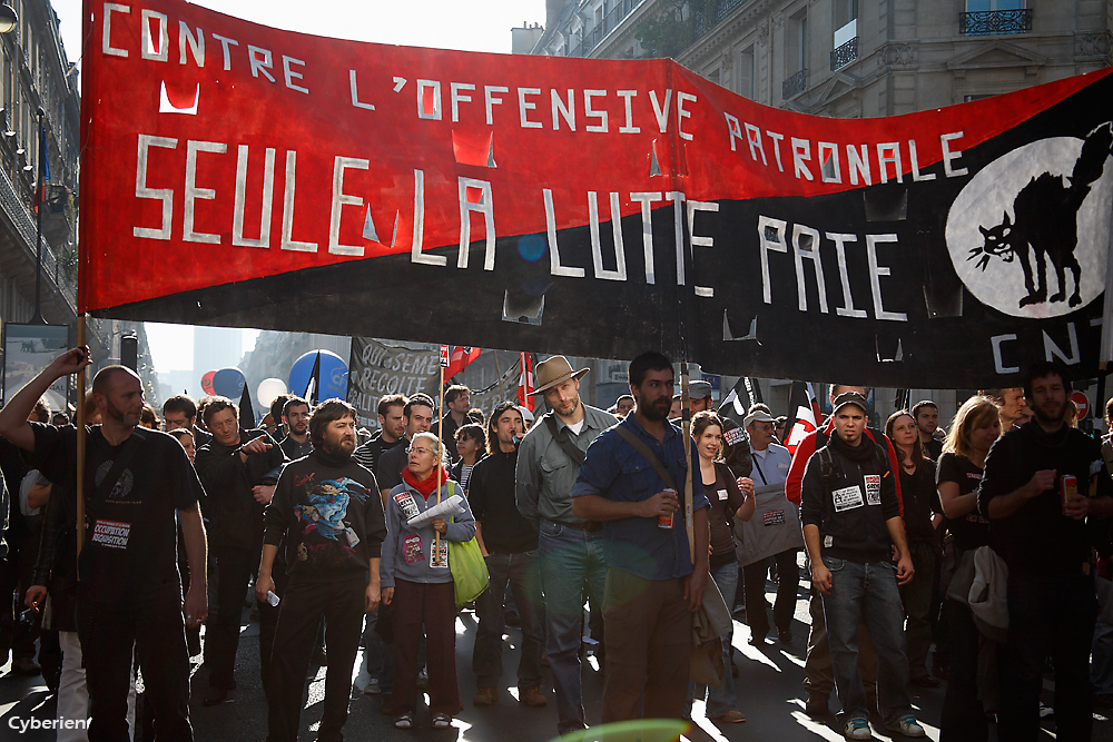 Manif du 12 octobre à Paris