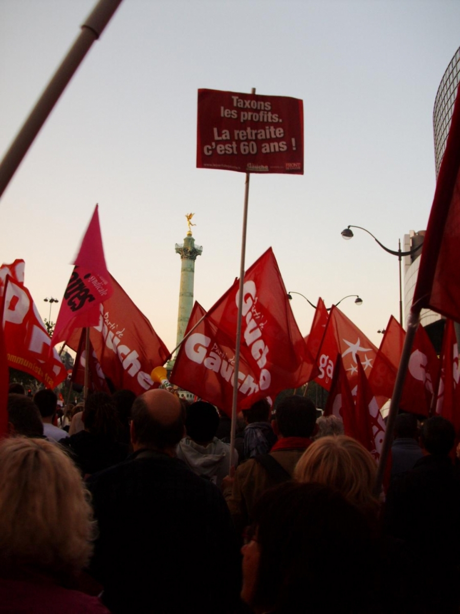 Défilé Front de Gauche - Bastille