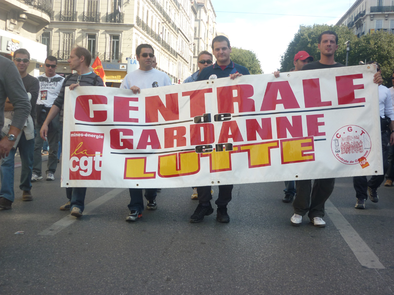 Manif 12 oct MARSEILLE