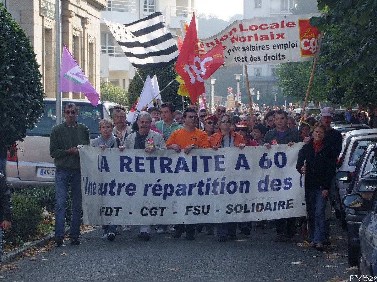 Manifestation Morlaix 12.10.10