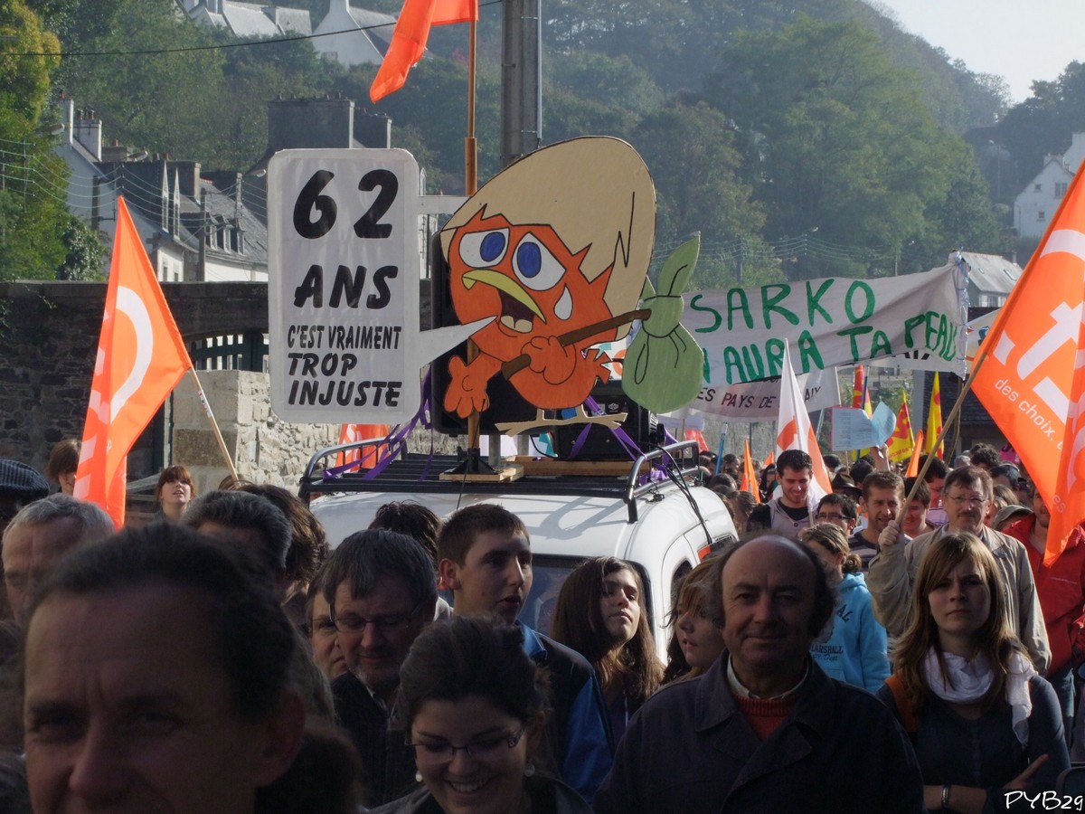 Manifestation Morlaix 12.10.10