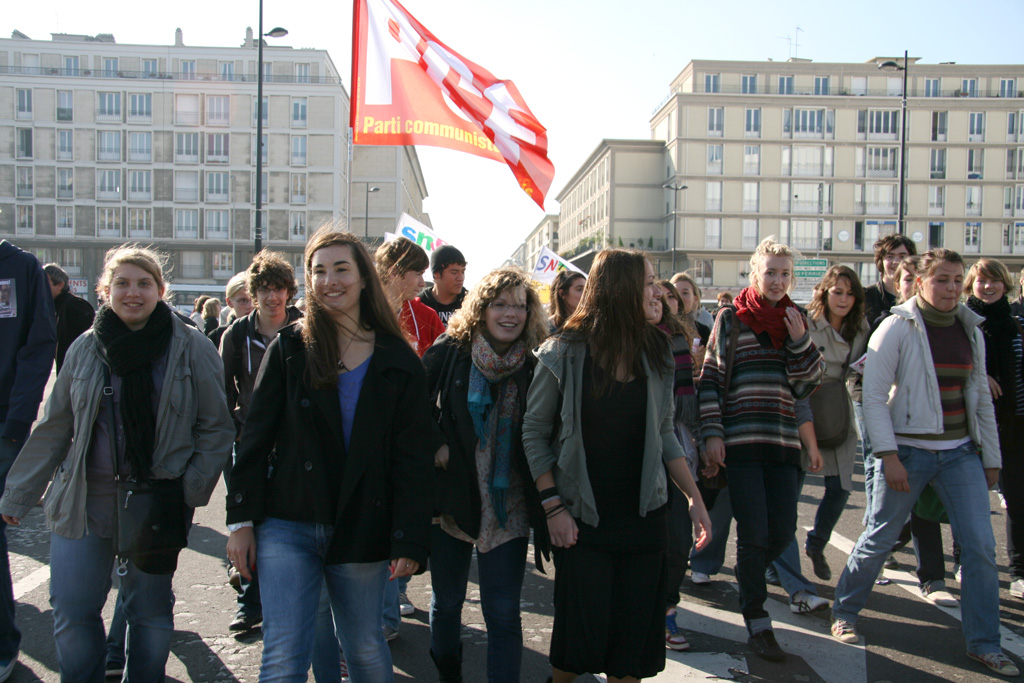 Manif Le Havre - 12 octobre 2010