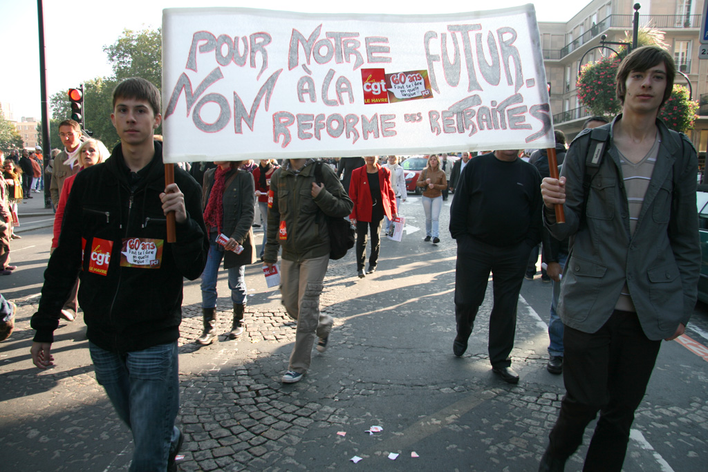 Manif Le Havre - 12 octobre 2010