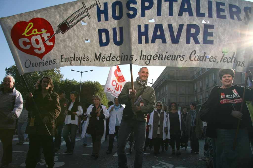 Manif Le Havre - 12 octobre 2010