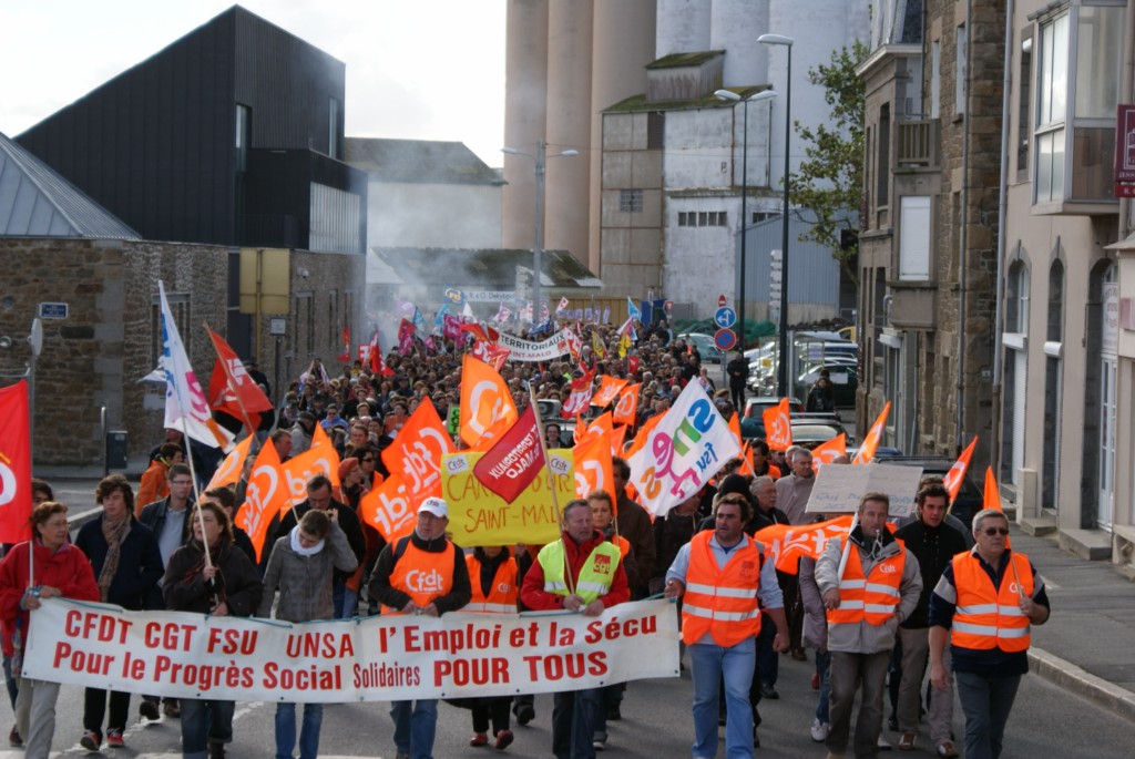 3000 manifestants à saint-malo