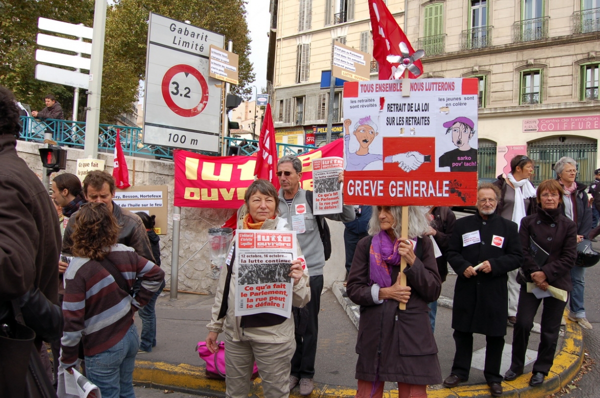 Manif Retraites 16 Oct.2010 Marseille