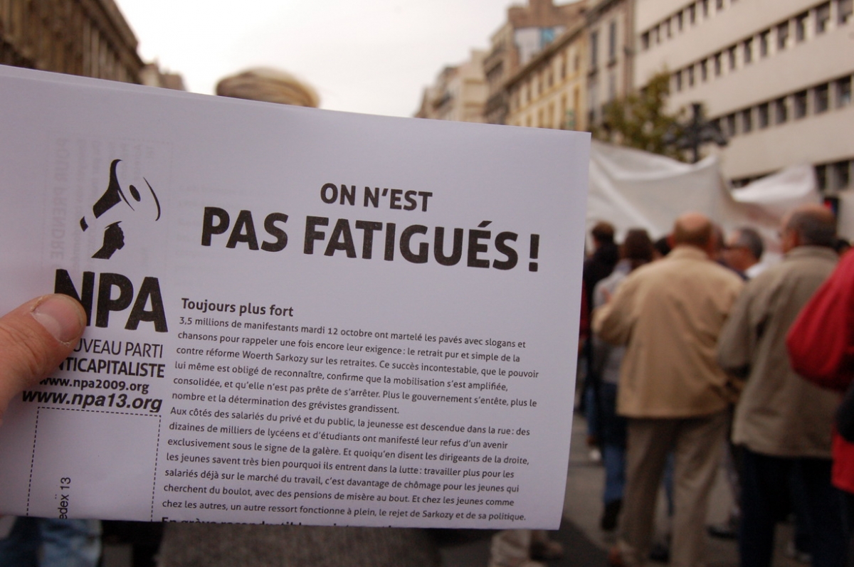 Manif Retraites 16 Oct.2010 Marseille