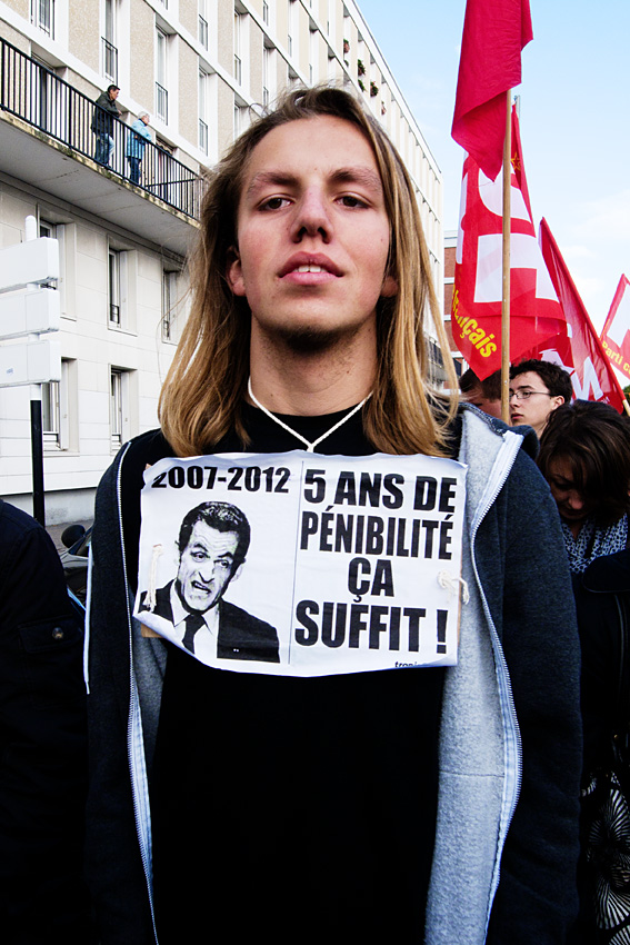Le Havre (16-10) manifestant