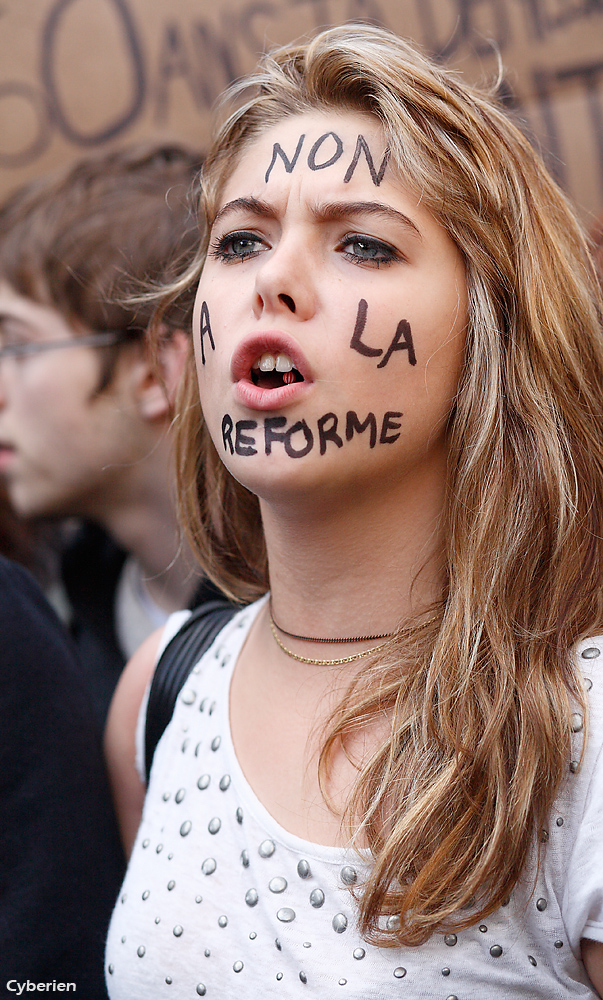 Manif du 16 octobre 2010 à Paris contre la réforme des retraites