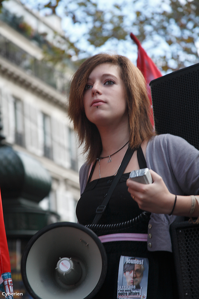 Manif du 16 octobre 2010 à Paris contre la réforme des retraites