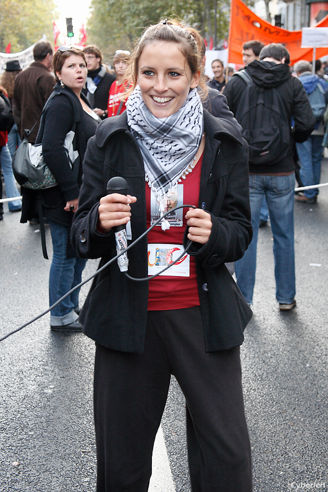 Manif du 16 octobre 2010 à Paris contre la réforme des retraites